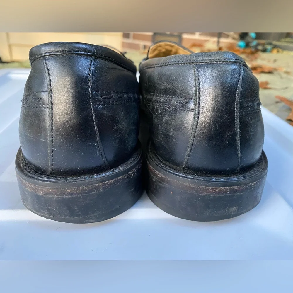 Brass Boot Walking Gloves Men’s Black Genuine Sheep Skin Leather Loafers